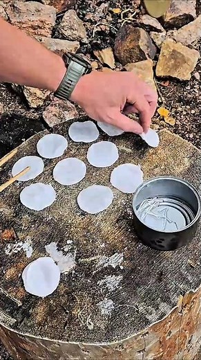 Survival Hack: Easy DIY Fire Starters! #survival #lifehacks #camping