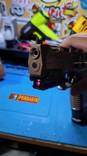 Glock 17 Strike Industries Airsoft Spring Upgrade by AB toys #airsoft #airsoftgun #airsoftcqb #asmr