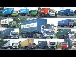 HUNTING TRUK KONTAINER GANTENG !!! HINO FUSO ISUZU GIGA UD QUESTER MERCY UD NISSAN CONDOR