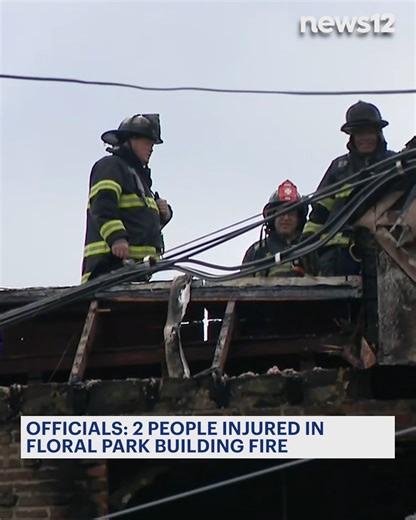 BUILDING FIRE: Fire officials say there was serious damage done to the structure. https://bit.ly/3Gfndft | News 12 Long Island