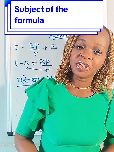 Exploring the Subject of the Formula in Mathematics