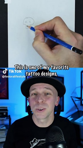 How to Draw a Skull and Sword Tattoo Step-by-Step