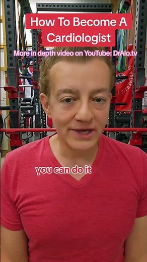 How do you become a cardiologist? More in depth video on YouTube: #cardiologist