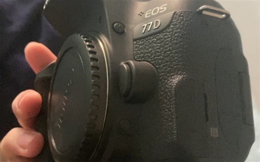 第一台相机（二手佳能77d）开箱