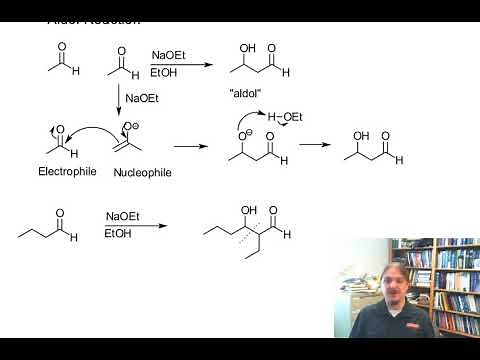 Aldol reaction mechanism