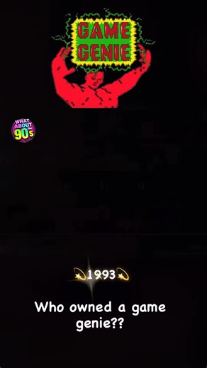 What about the 90s!! on Instagram: "I always wanted one of these, but never got one! 😔 The Game Genie was a line of video game accessories that allowed players to alter codes transmitted between game cartridges and a video game console, known informally as a cheat cartridge. Developed by Codemasters and distributed by Galoob in the U.S. and Camerica in Canada, it debuted in 1990 for the Nintendo Entertainment System (NES),with later versions for the Super NES, Game Boy, Sega Genesis, and Game G