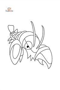 Mewarnai gambar Pokémon XY Clauncher - Online dan Cetak Gratis!