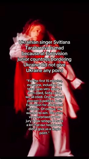Emotional Reactions to Ukraine's Eurovision Junior Results