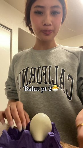 Cravin me some baby ducks #fypシ #balut #filipinostreetfood #🇵🇭