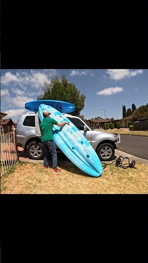 How to load heavy Kayak alone