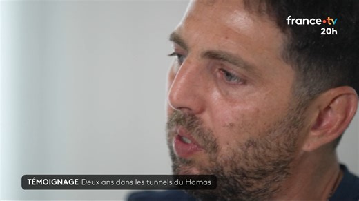 🇮🇱💬 "Ils venaient me dire : ton pays ne veut plus de toi, ta femme est morte. Tu ne sais pas si c'est vrai et, parfois, tu veux mourir" Témoignage bouleversant d’Elkana Bohbot, enlevé le 7 octobre 2023 et qui a vécu l’enfer dans les tunnels de Gaza aux mains du Hamas. | Le 20h – France Télévisions