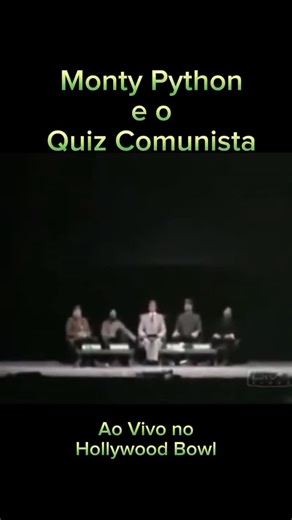 Monty Python Brasil on Instagram: "Esquete do especial "Monty Python Ao Vivo no Hollywood Bowl", de 1982"