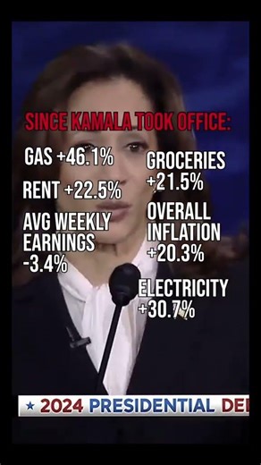 BRUTAL. fyp debate kamala inflation #Shorts #teamtrump