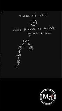 Divisibility Rule of 6 | Fast Aptitude Trick