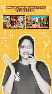 How to make Thumbnails 😱🙆🏻‍♀️ || #editingtutorial #minivlog #editingtips #canva #tutorial