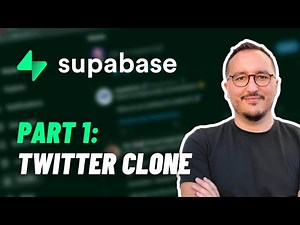 Twitter clone with ‪@Supabase‬ — Part 1