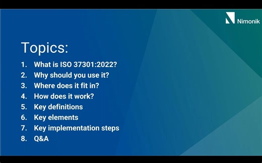 ISO 37301 - Compliance Management System - requirements with guidance for use