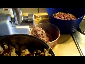 Wurstherstellung lecker Leberwurst Selbstgemacht