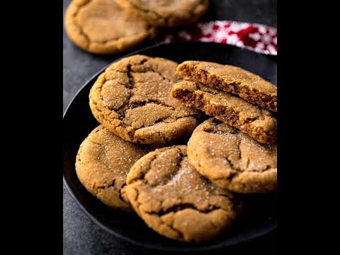 Best EVER Soft & Chewy GINGER COOKIES