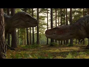 Tyranosaurus Rex screen time Life on our Planet part 3 T.rex Mating Dance scene