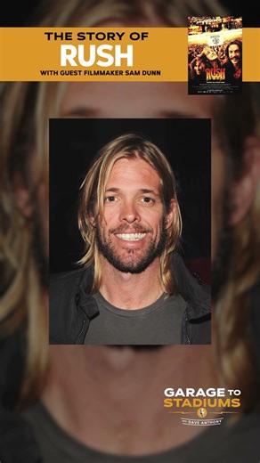 When Rush got back together to honor Taylor Hawkins - On the Garage to Stadiums music podcast