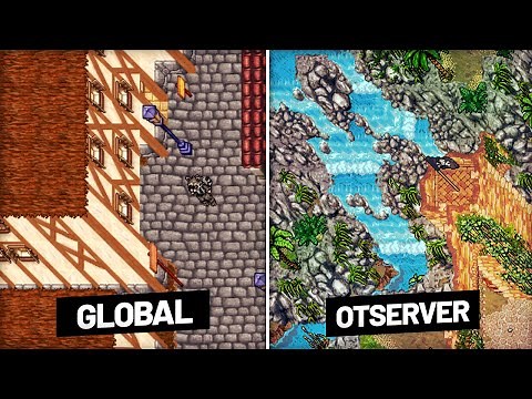 Tibia x OTServer - Qual jogar?