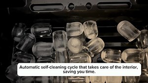 Make ice fast in less than 9 minutes, choose from 2 sizes