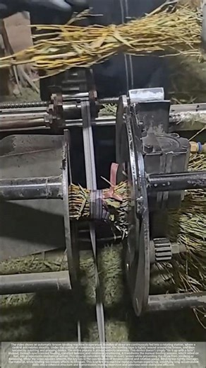 Broom binding—good tools and machinery improve work efficiency