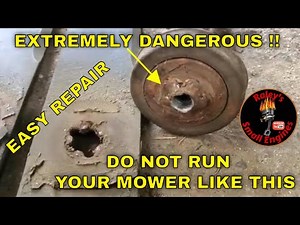 Spindle Jack Shaft Easy DIY Repair On Husqvarna Zero Turn or Riding Mower.