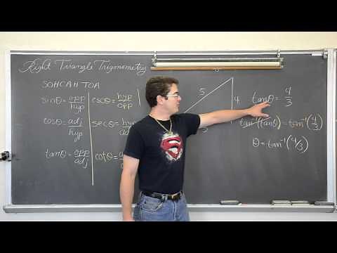 Right Triangle Trigonometry Part 2: Solving for Acute Angles
