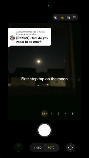 Moon Zoom Tutorial: So zoomst du den Vollmond mit Helligkeitseinstellung