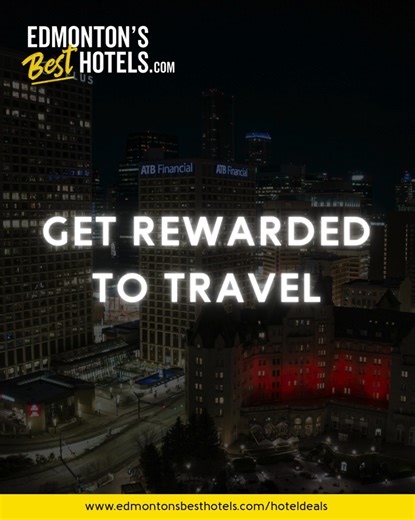 Your Edmonton Trip Pays You Back! 螺 Why just book a hotel when you...