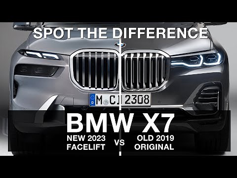 NEW 2023 BMW X7 Facelift (G07 LCI) vs OLD 2019 Model. How much has changed?