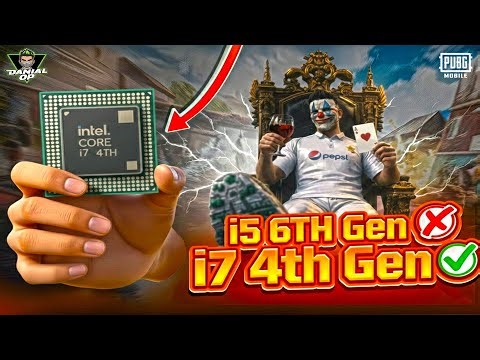 This Is Why I Chose i7 4th Gen over i5 6th Gen! ✅ PUBG Mobile Gameloop Performance Test 🚀