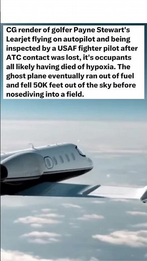 The LAST Photo of PAYNE STEWART’s Plane #death #golf #paynestewart #planecrash #sports #loss #rip
