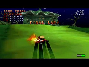 Crash Team Racing - Luigi's Mansion (MKDS) - Custom Track