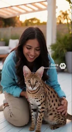 The Savannah Cat: The Wildest House Cat on Earth #animals #cathouse #catworld #catnews #catsanctuary