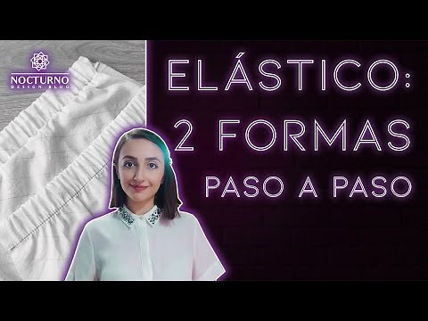 How to Sew ELASTIC Easy and FAST 👌🏼✨ ENG SUBS