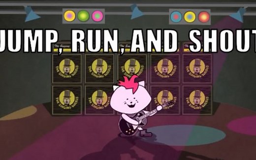 Jump, Run and Shout! - Action song for kids - The Singing Walrus