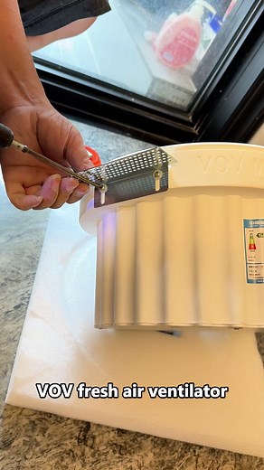 VOV Fresh Air Ventilator Installation Guide