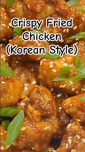 Super Crispy Korean Fried Chicken!