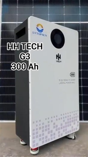 HH Tech G3 300Ah 51.2V | Powerful Lithium Battery | YouTube Shorts