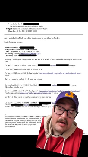 🚨 NEW: Elon Musk appears in Epstein file emails Released documents show direct email correspondence between Elon Musk and Jeffrey Epstein from 2012–2013, discussing potential visits to Epstein’s island. One email attributed to Musk reads: “Probably just Talulah and me. What day/night will be the wildest party on your island?” Another exchange shows Epstein responding: “The 2 or 3 would be perfect. I will come and get you.” Additional emails discuss travel timing while Musk was in St. Barts / th