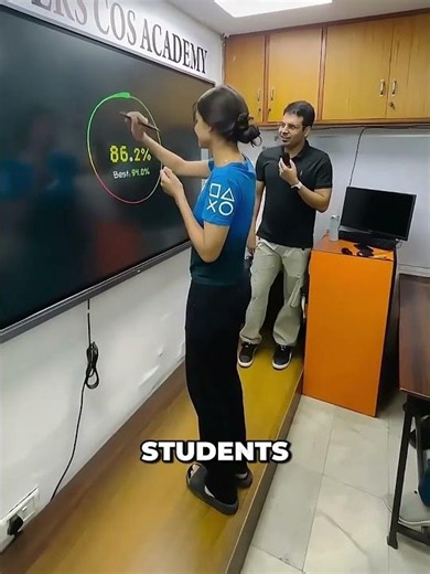 Students Try to Draw a Perfect Circle to Skip the Test