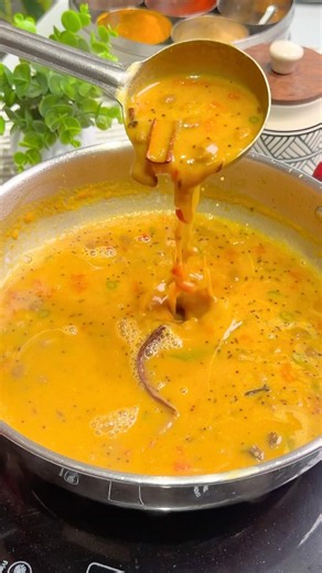 Gujarati Khatti Meethi Dal 😋 | Easy Dal Recipe