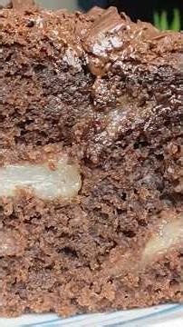 TORTA cioccolato e pere ,soffice e umida . Ricetta facile e veloce