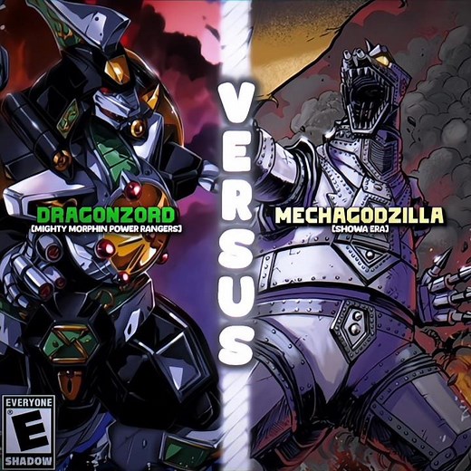 Dragonzord VS Mechagodzilla | 1V1 Battle
