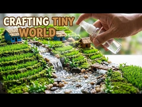 Watch Me Build a Realistic Miniature World from Scratch