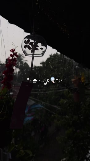 Calming Rain and Wind Chimes for Relaxation