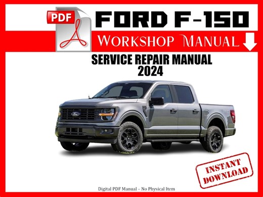 Ford F-150 2024 Service Repair Manual PDF | Factory Workshop Manual | Instant Download - Etsy Canada